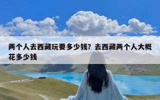 两个人去西藏玩要多少钱？去西藏两个人大概花多少钱