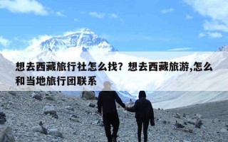 想去西藏旅行社怎么找？想去西藏旅游,怎么和当地旅行团联系