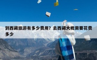 到西藏旅游有多少费用？去西藏大概需要花费多少