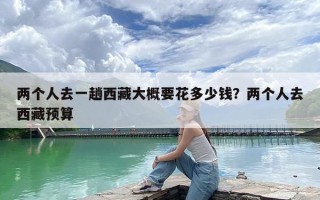 两个人去一趟西藏大概要花多少钱？两个人去西藏预算