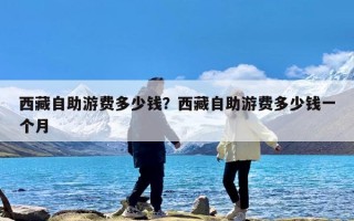 西藏自助游费多少钱？西藏自助游费多少钱一个月
