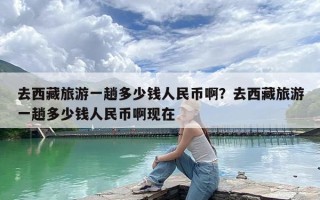 去西藏旅游一趟多少钱人民币啊？去西藏旅游一趟多少钱人民币啊现在