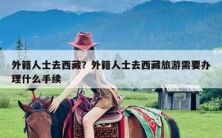 外籍人士去西藏？外籍人士去西藏旅游需要办理什么手续