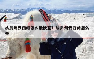 从贵州去西藏怎么最便宜？从贵州去西藏怎么去