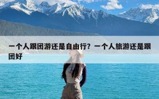 一个人跟团游还是自由行？一个人旅游还是跟团好