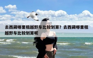 去西藏哪里租越野车比较划算？去西藏哪里租越野车比较划算呢