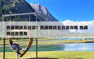 西藏跟团五日游？西藏跟团五日游攻略 西藏跟团游费用