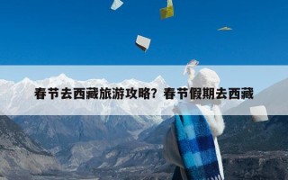 春节去西藏旅游攻略？春节假期去西藏