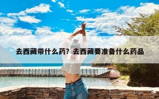 去西藏带什么药？去西藏要准备什么药品