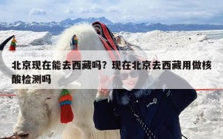 北京现在能去西藏吗？现在北京去西藏用做核酸检测吗