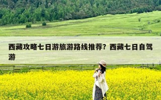 西藏攻略七日游旅游路线推荐？西藏七日自驾游