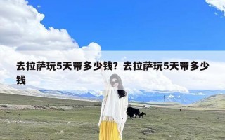 去拉萨玩5天带多少钱？去拉萨玩5天带多少钱