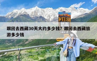 跟团去西藏30天大约多少钱？跟团去西藏旅游多少钱