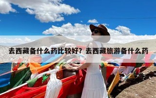 去西藏备什么药比较好？去西藏旅游备什么药