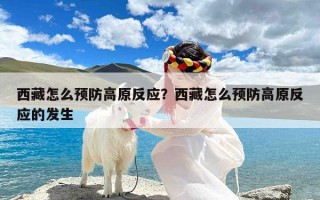 西藏怎么预防高原反应？西藏怎么预防高原反应的发生