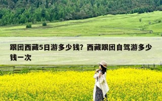 跟团西藏5日游多少钱？西藏跟团自驾游多少钱一次