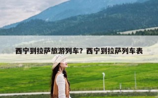 西宁到拉萨旅游列车？西宁到拉萨列车表