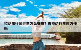拉萨旅行团行李怎么安排？去拉萨行李箱方便吗