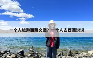 一个人旅游西藏文案？一个人去西藏说说