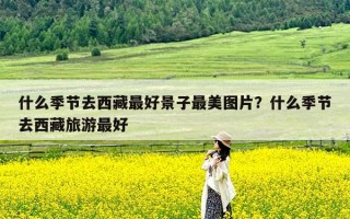 什么季节去西藏最好景子最美图片？什么季节去西藏旅游最好