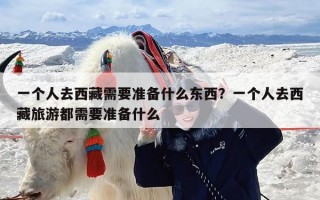 一个人去西藏需要准备什么东西？一个人去西藏旅游都需要准备什么